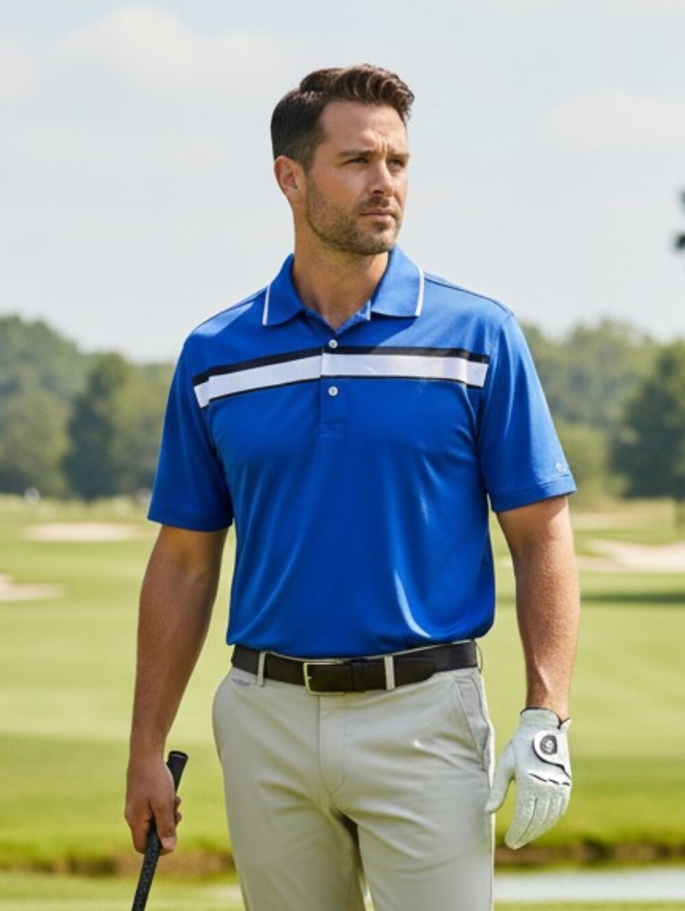 FootJoy XL Performance Wear Tennis Prep Pickleball Sporty Stripe Golf Polo